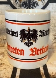 Tasse - Deutsches Reichsgebiet - Betreten Verboten