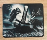 Mausunterlage / Mousepad / Mauspad - Thors Hammer mit Hugin & Munin