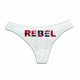 String Tanga - Rebel - weiss