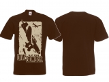 T-Shirt - Dive Bomber - Ju 87 Stuka - braun/beige