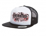 Cap Heimatliebe statt New World Order - 3-Tone - schwarz - Trucker Cap