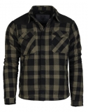 Holzfäller Jacke - MT LUMBERJACKET - SCHWARZ/OLIV