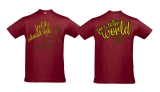 T-Shirt - feel the colonial style - burgundy