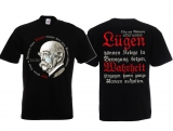 T-Shirt - Bismarck - Lügen & Wahrheit - schwarz