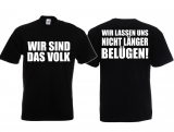 T-Shirt - Wir sind das Volk - schwarz