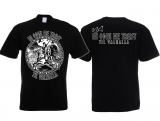 T-Shirt - In Odin we Trust - Til Valhalla - schwarz