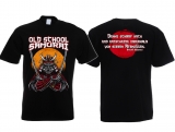 T-Shirt - Old School Samurai - Denke scharf nach - schwarz