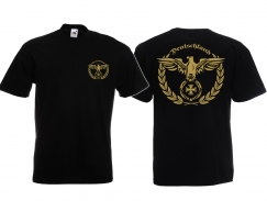 T-Shirt - Phoenix - Deutschland - Motiv 4 - schwarz/gold