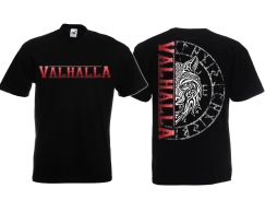 T-Shirt - Wolf of Valhalla - schwarz