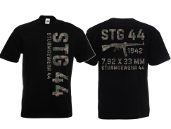 Frauen T-Shirt - Sturmgewehr - STG 44 - schwarz/splittertarn