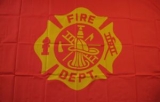 Fahne - USA Fire Department