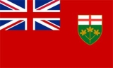 Fahne - Kanada - Ontario