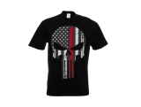 T-Shirt - American Death Head - Stars and Stripes - Version 2