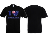 T-Shirt - I Love Australia