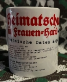 Tasse - Heimatschutz in Frauenhand