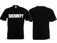 T-Shirt - Security - Einseitig bedruckt -vorne groß