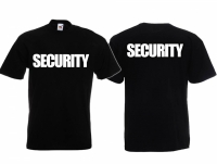 T-Shirt - Security - Beidseitig bedruckt - groß