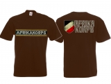 T-Shirt - Afrika Korps - braun - Motiv 2