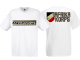 T-Shirt - Afrika Korps - weiß - Motiv 2