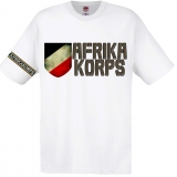 T-Shirt - Afrika Korps - weiß - Motiv 3