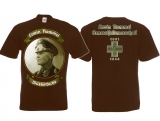 T-Shirt - Erwin Rommel - braun