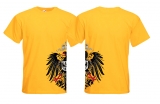 T-Shirt - alter Reichsadler - Motiv2 - gelb