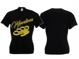 Frauen T-Shirt - Krawalloma - gold