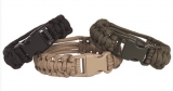 Uhren - Armband - Paracord - Oliv