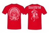 T-Shirt - Indianer - Konnten die Einwanderer nicht stoppen - Motiv 2 - rot